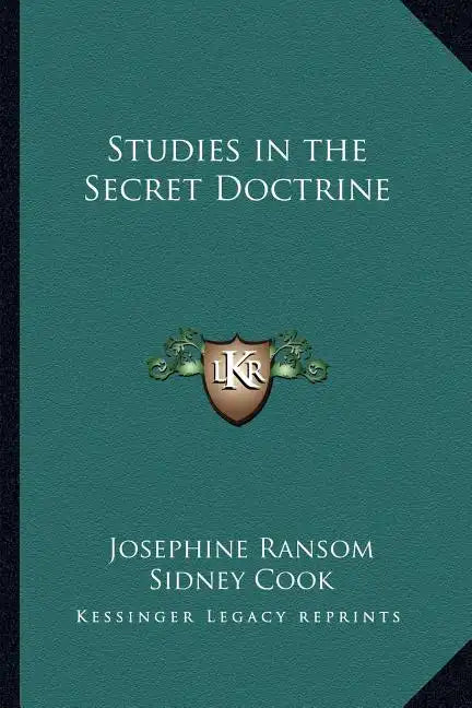 Studies in the Secret Doctrine - Paperback