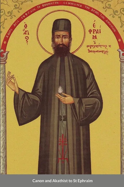 Canon and Akathist to St Ephraim - Paperback