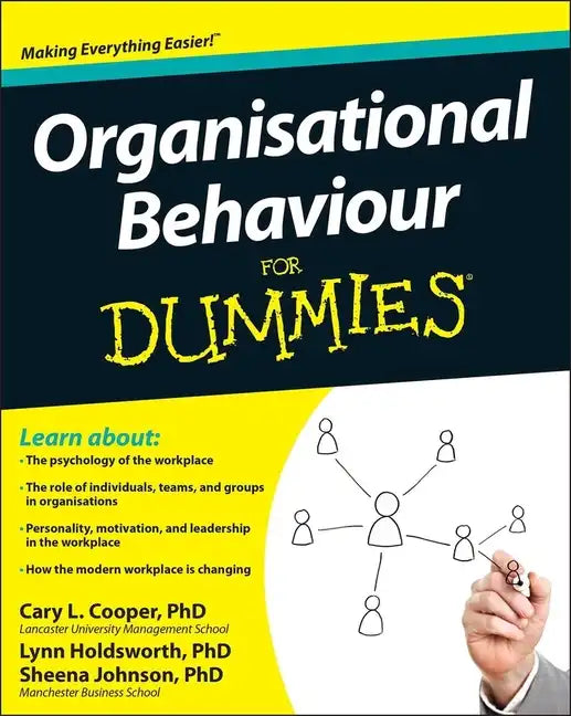 Organisational Behaviour for Dummies - Paperback