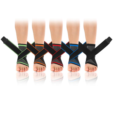 DCF Adjustable Ankle Compression Sleeve for Men and Women