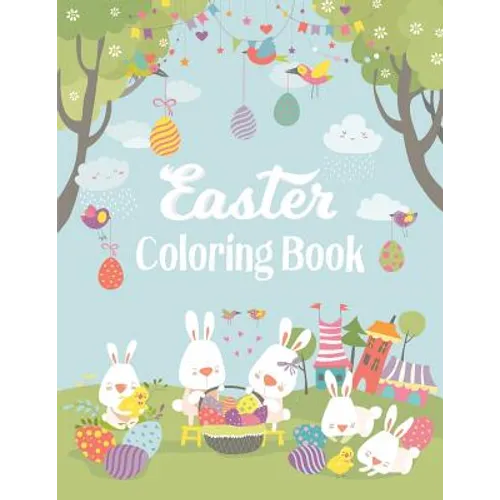 Easter Coloring Book: Adult Coloring Book - Paperback