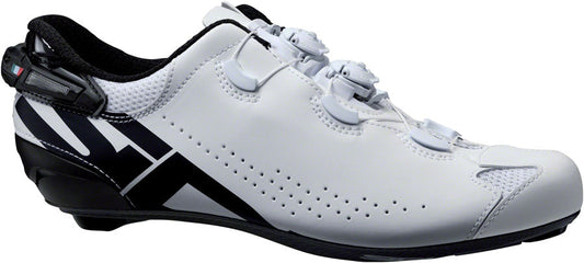 SIDI Shot 2S Road Shoes - Men's White/Black 46.5
