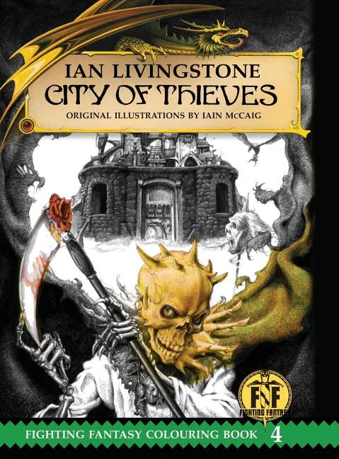 City of Thieves Colouring Book - Hardcover