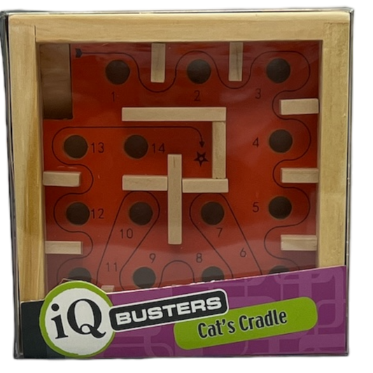 IQ Busters: Labyrinths - Cats Cradle
