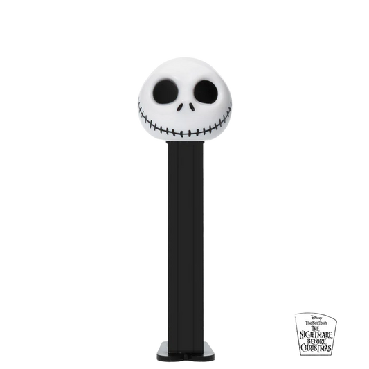 Pez Dispenser with 3 Candy rolls - Nightmare Before Christmas - Jack Skellington