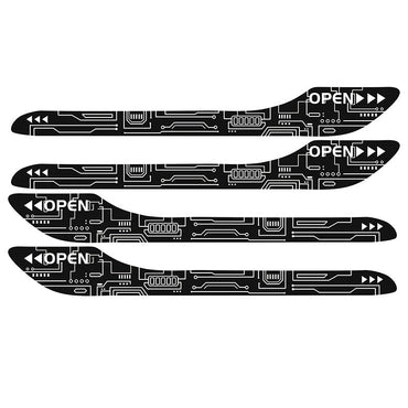 Door Handle Protection Film for Model 3/Y (4-Pack) | Custom Fit PPF | 6 Designs
