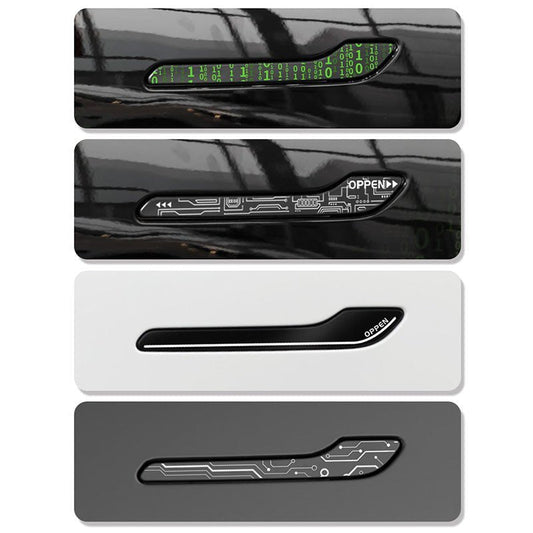 Door Handle Protection Film for Model 3/Y (4-Pack) | Custom Fit PPF | 6 Designs