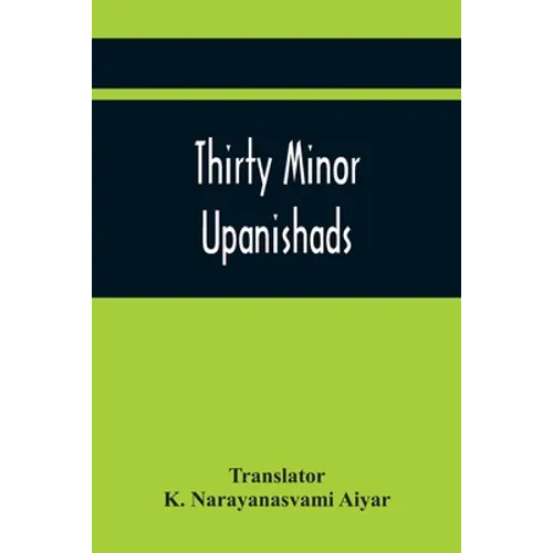 Thirty Minor Upanishads - Paperback