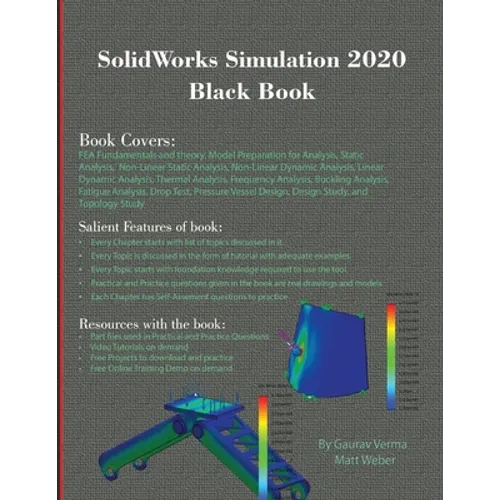 SolidWorks Simulation 2020 Black Book - Paperback
