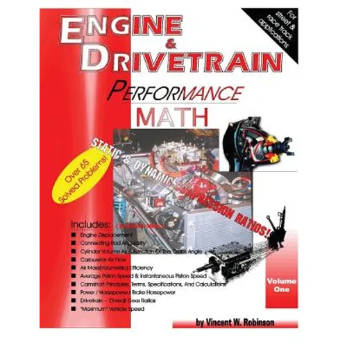 Engine & Drivetrain Performance Math (Volume One) - Paperback