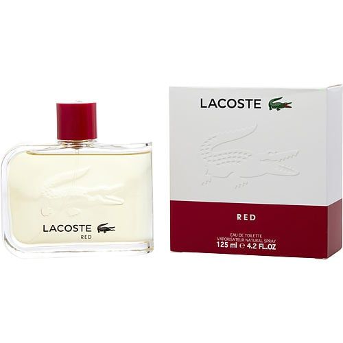 LACOSTE RED STYLE IN PLAY by Lacoste EDT SPRAY 4.2 OZ (NEW PACKAGING)