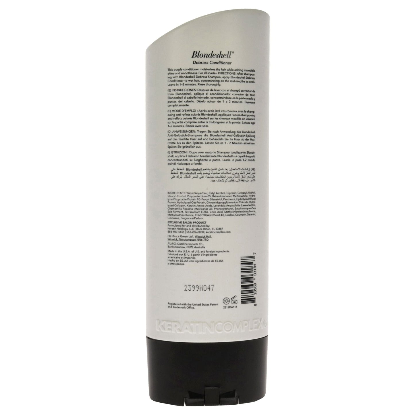Blondeshell Keratin Complex Conditioner by Keratin Complex for Unisex - 13.5 oz Conditioner
