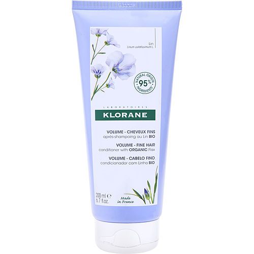 KLORANE by Klorane VOLUME CONDITIONER WITH ORGANIC FLAX FOR FINE HAIR 6.7 OZ