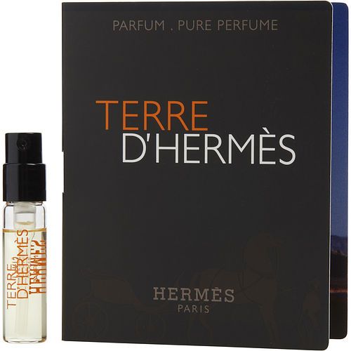 TERRE D'HERMES by Hermes PARFUM SPRAY VIAL ON CARD