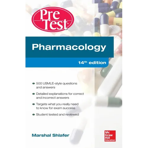 Pharmacology Pretest Self-Assessment and Review 14/E - Paperback