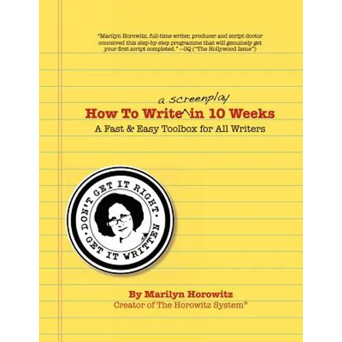 How to Write a Screenplay in 10 Weeks - Paperback