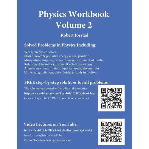 Physics Workbook Volume 2 - Paperback
