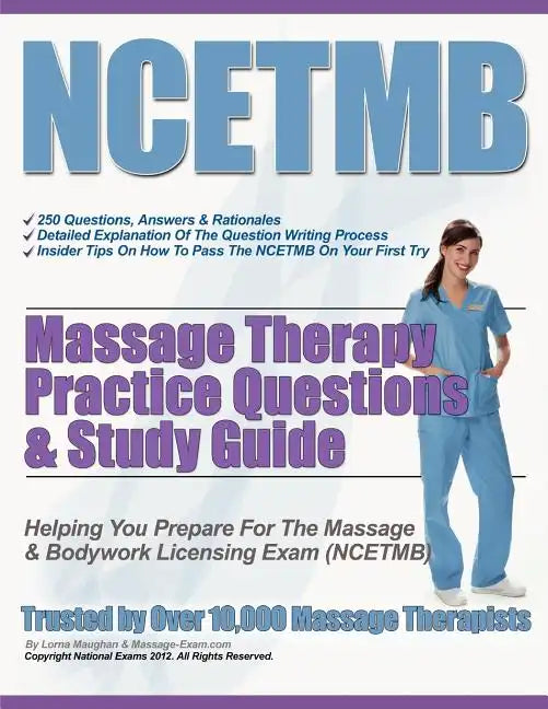 NCETMB Massage Therapy Practice Questions & Study Guide - Paperback