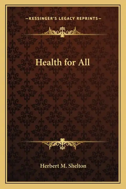 Health for All - Paperback