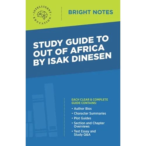Study Guide to Out of Africa by Isak Dinesen - Paperback
