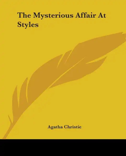The Mysterious Affair at Styles - Paperback