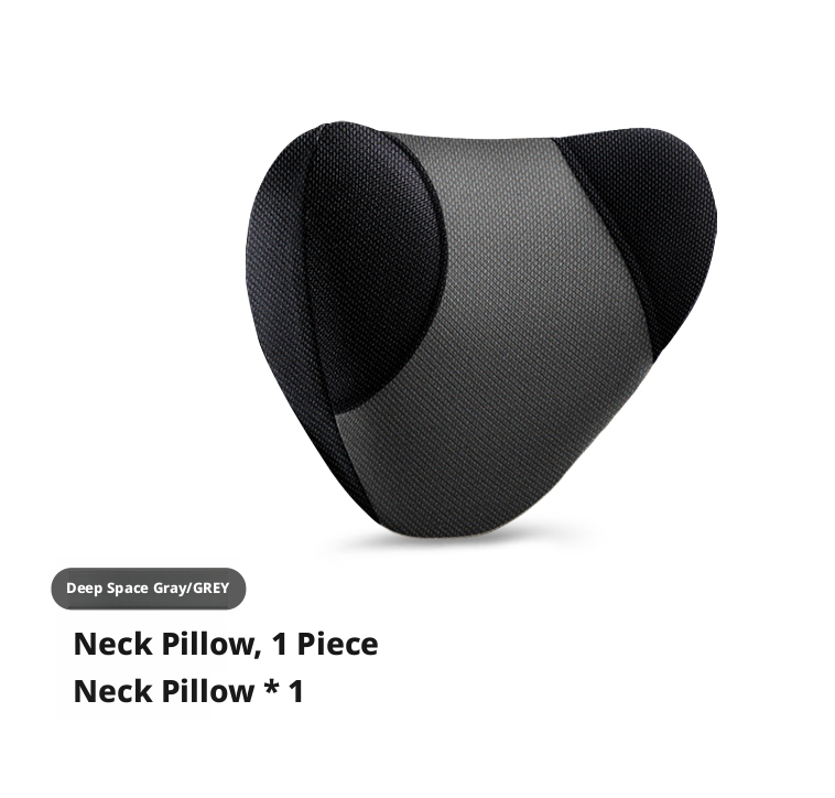 Small waist headrest-classic black-1