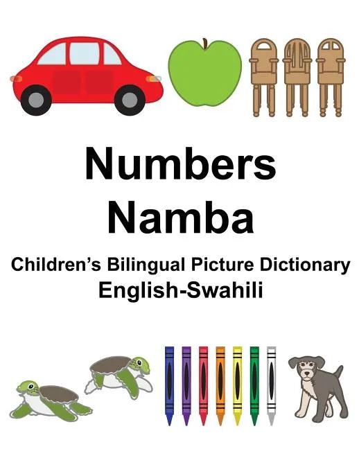 English-Swahili Numbers/Namba Children's Bilingual Picture Dictionary - Paperback