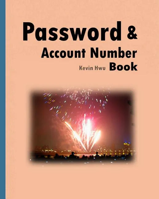 Pass word & Account Number Book: You no longer forget the bank password, keywords. - Paperback