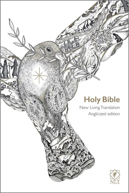 NLT Holy Bible: New Living Translation Popular Flexibound Dove Edition, British Text Version - Paperback