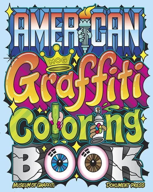 American Graffiti Coloring Book - Paperback