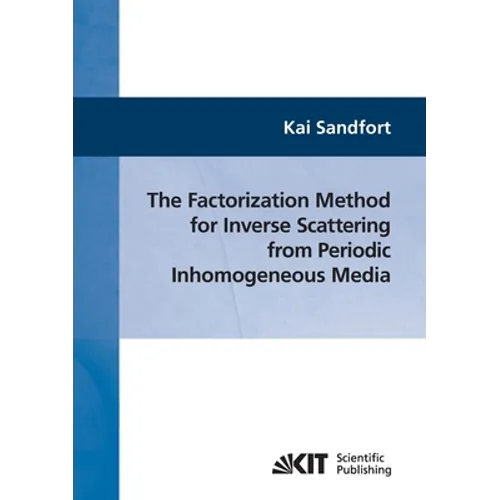 The factorization method for inverse scattering from periodic inhomogeneous media - Paperback