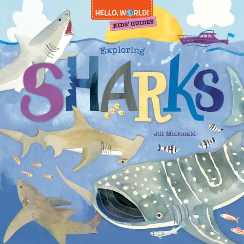 Hello, World! Kids' Guides: Exploring Sharks - Hardcover