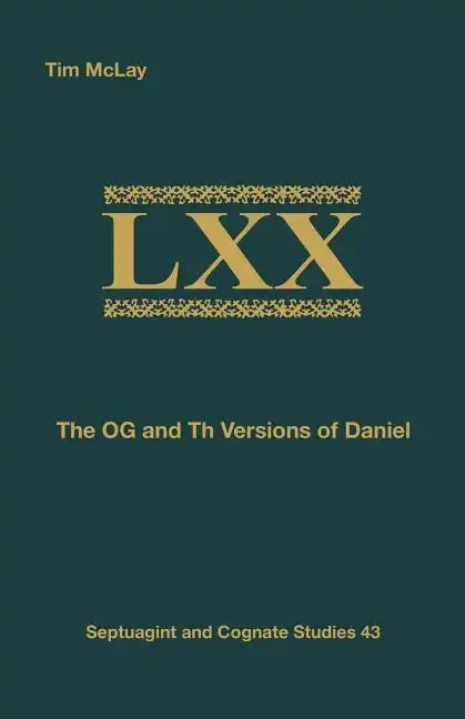 The OG and Th Versions of Daniel - Paperback