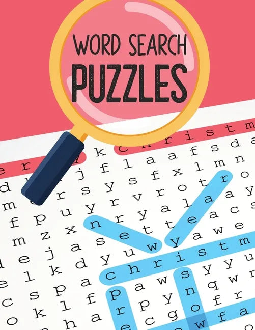 Word Search Puzzles: Easy-to-see Full Page Seek and Circle Word Searches, Brian game book for seniors in this Christmas Gift idea. - Paperback