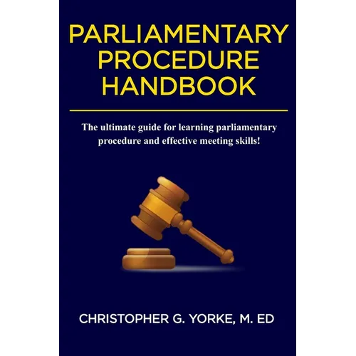 Parliamentary Procedure Handbook - Paperback