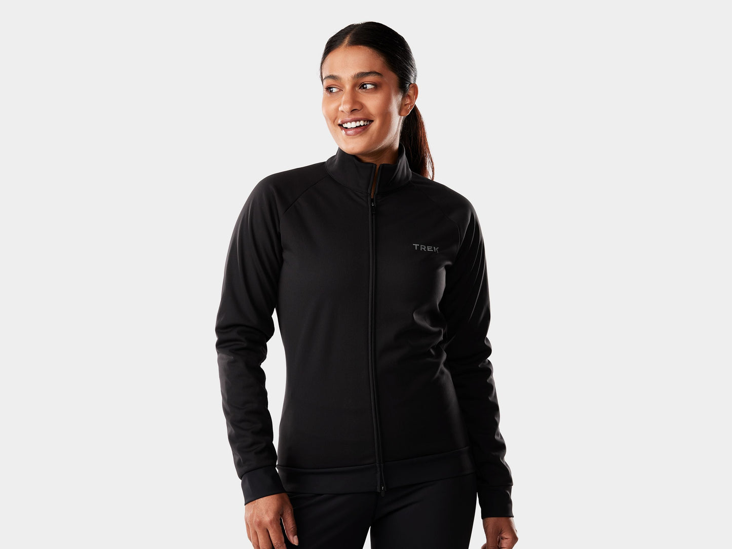 Trek Circuit Softshell Women Large Black Jacket