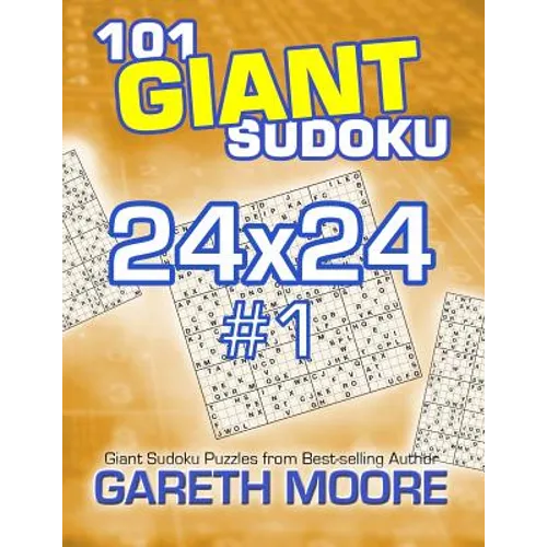 101 Giant Sudoku 24x24 #1 - Paperback
