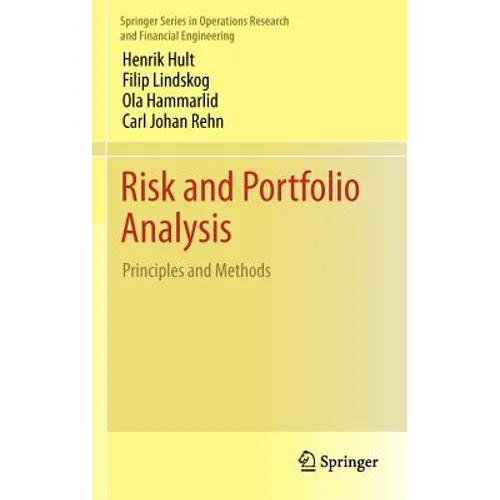 Risk and Portfolio Analysis: Principles and Methods - Hardcover