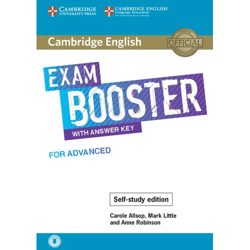 Cambridge English Exam Booster with Answer Key for Advanced - Self-Study Edition: Photocopiable Exam Resources for Teachers - Paperback