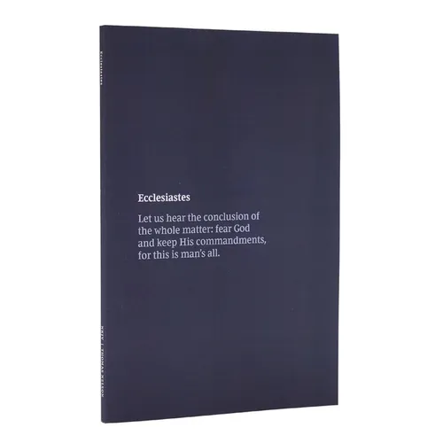NKJV Scripture Journal - Ecclesiastes: Holy Bible, New King James Version - Paperback
