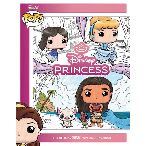 Disney Princess: The Official Funko Pop! Coloring Book - Paperback