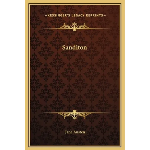 Sanditon - Hardcover
