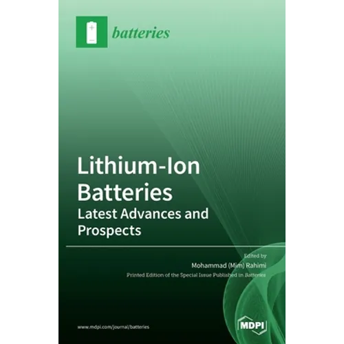 Lithium-Ion Batteries: Latest Advances and Prospects - Hardcover