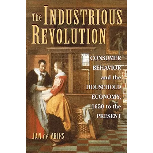 The Industrious Revolution: Consumer Behavior and the Household Economy, 1650 to the Present - Paperback