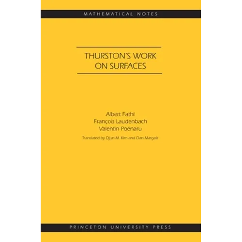 Thurston's Work on Surfaces (Mn-48) - Paperback