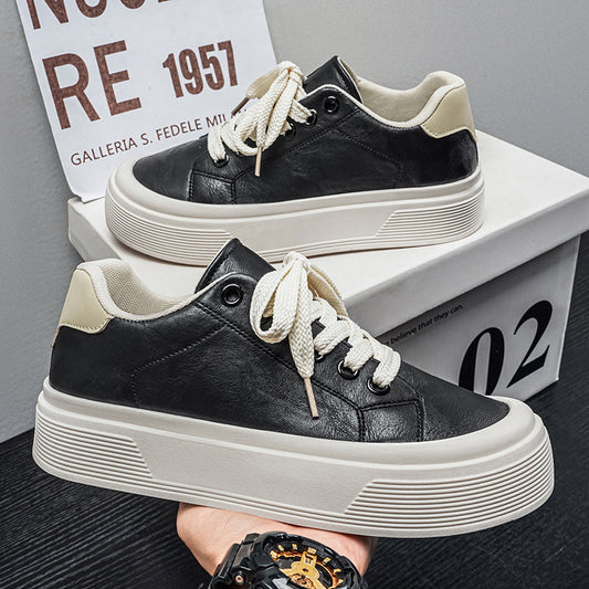 2026 Summer Viral Men Trendy Skate Shoes, Premium Edgy Casual Chunky Flat Breathable Sneakers