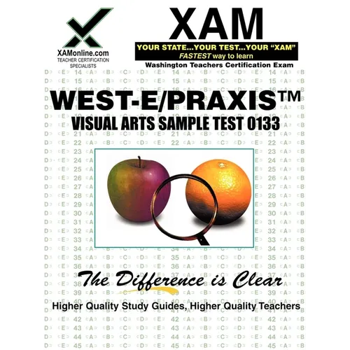 West-E/Praxis II Visual Arts Sample Test 0133 - Paperback