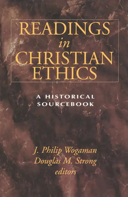 Readings in Christian Ethics - Paperback