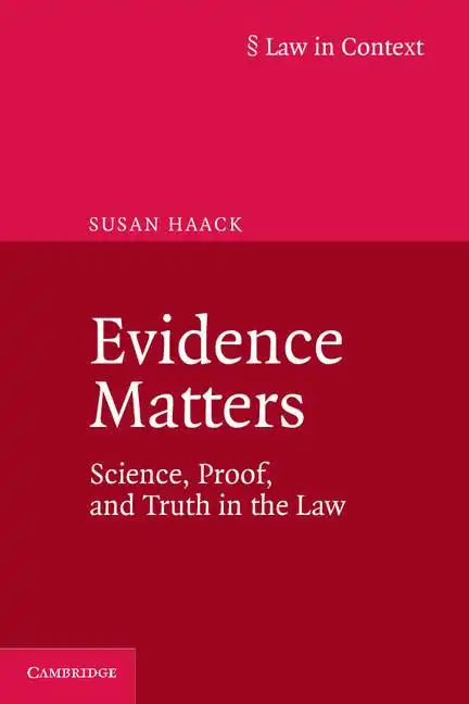 Evidence Matters - Paperback