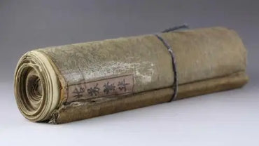 Chinese Landscape Long Scroll – Old Paper Style Decorative Wall Hanging